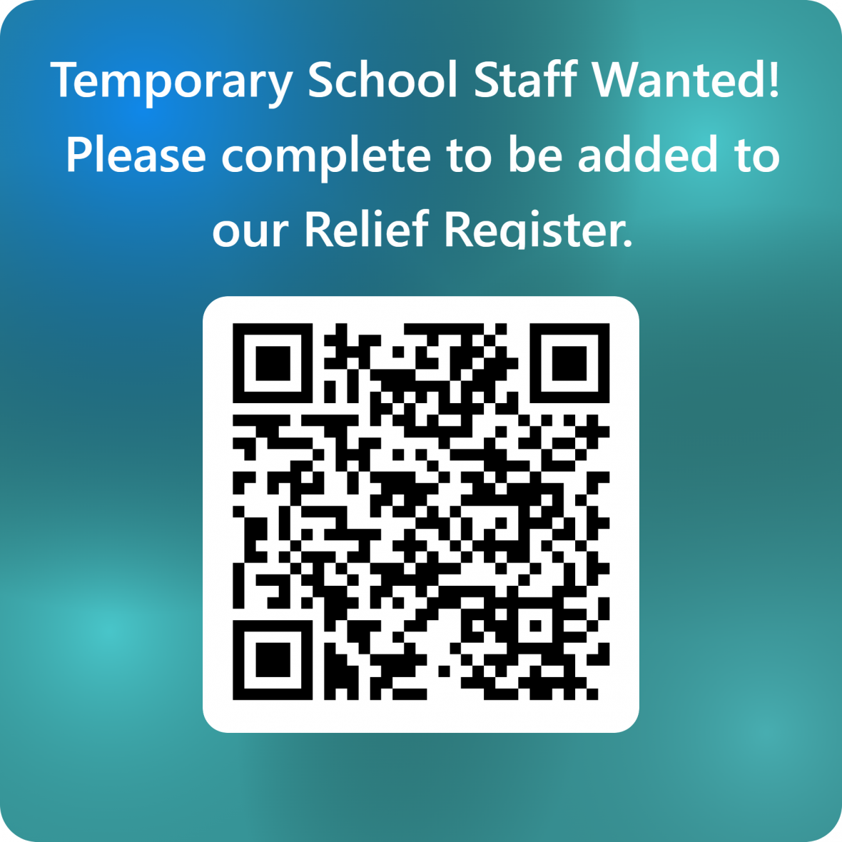 Staff Recruitment  Expression of Interest